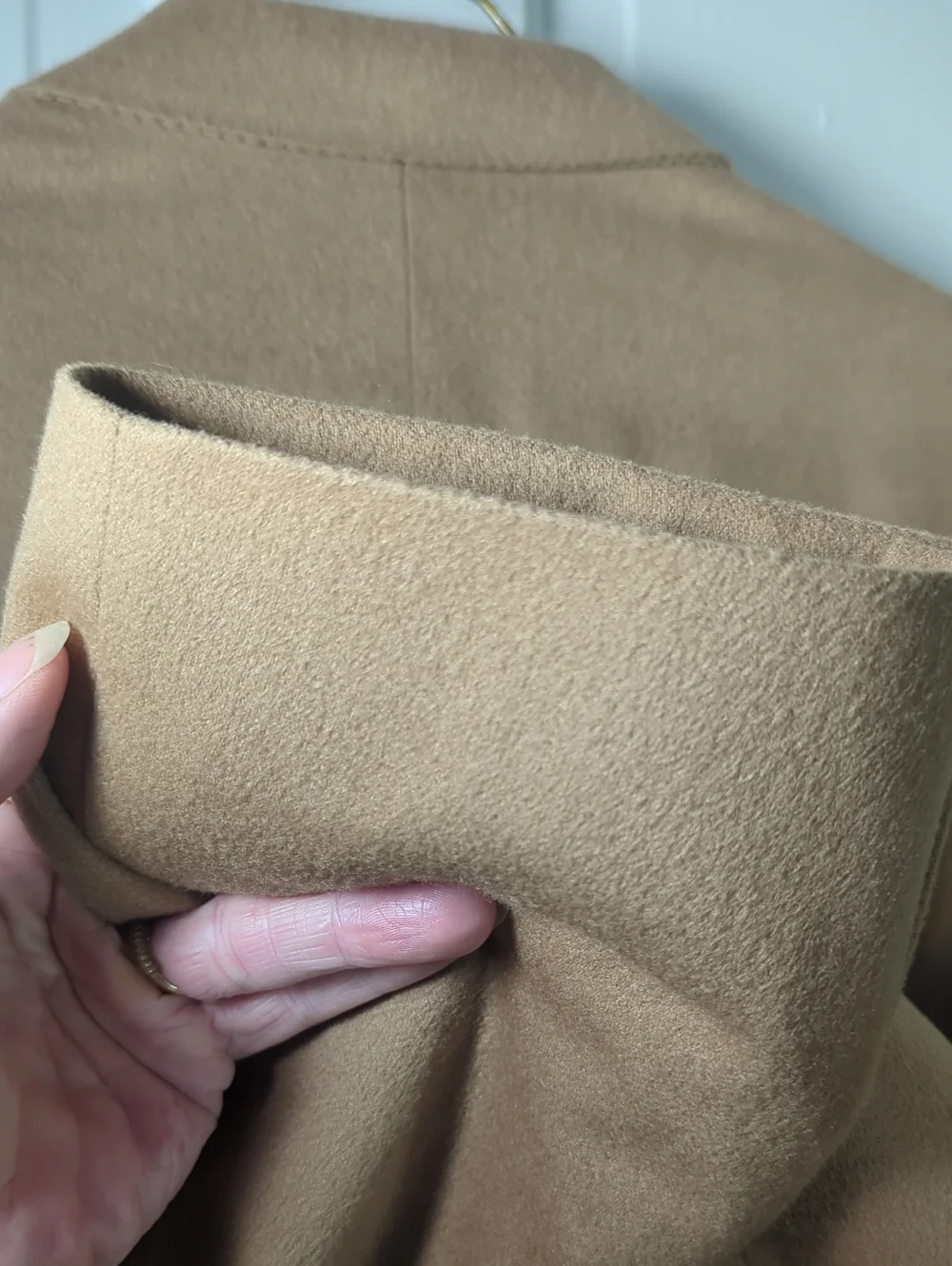 Hart Schaffner Marx Loro Piana 100% Cashmere Blazer Tan 46R